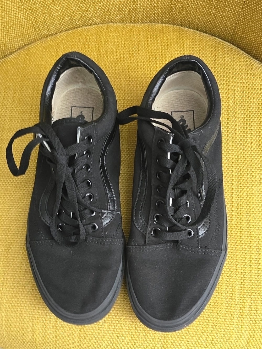 Vans Old Skool in the Monochrome/Triple Black